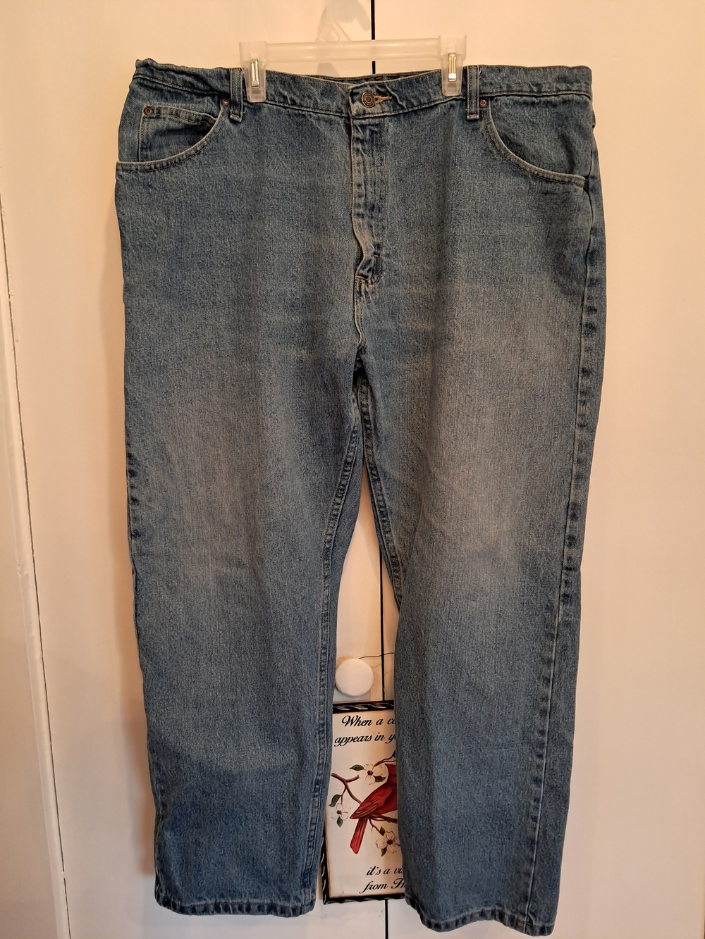 Wrangler Classic Men's Light Blue Denim Jeans